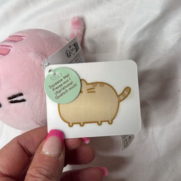Gund Pusheen Squisheen Squishy Round 3” Plush. - Picture 3 of 7